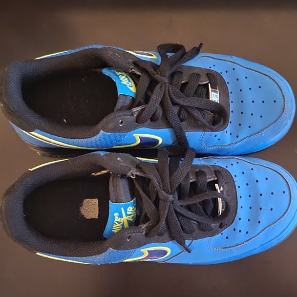 Nike Lunar Force 1 Blue Grade School 580538-400 Size 7